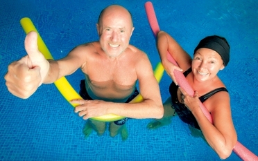 Offene Wassergymnastik